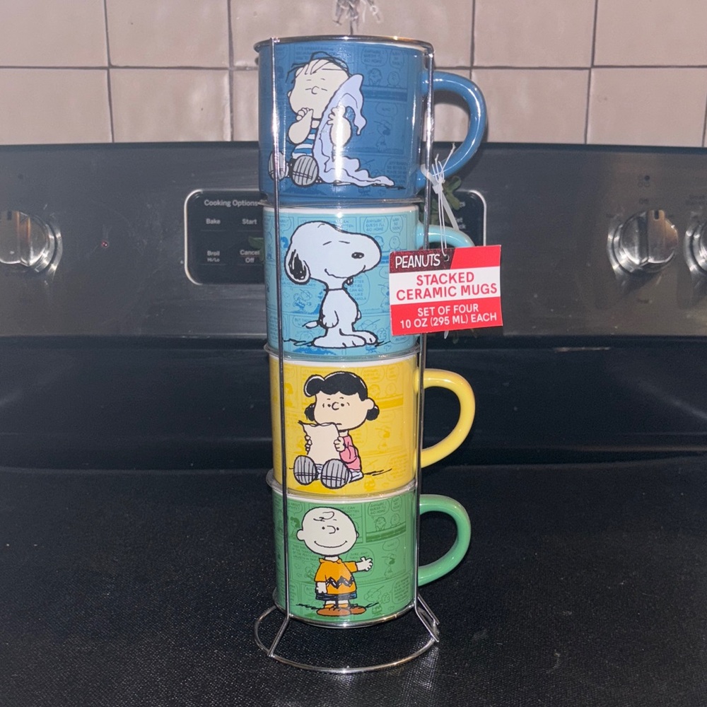 Peanuts Ceramic Mug Set